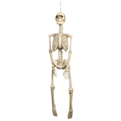 Dekorace kostlivec na pověšení 92 cm